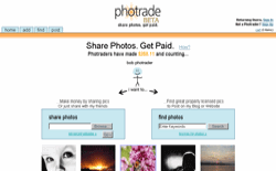 screenshot Photrade