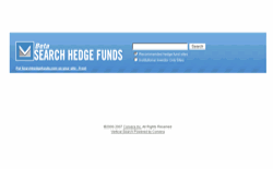 screenshot SearchHedgeFunds