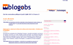 screenshot BlogObs