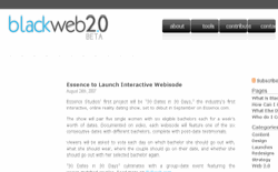 screenshot Black Web 2.0