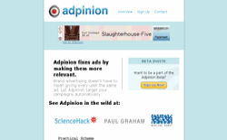 screenshot Adpinion