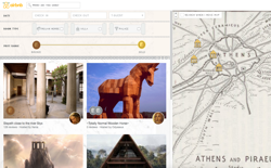 screenshot Airbnb Ancient Greece