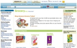 screenshot Amazon Grocery