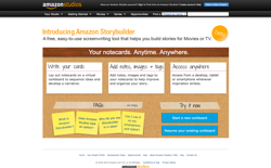 screenshot Amazon Storybuilder