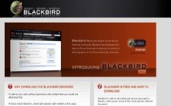 screenshot Blackbird