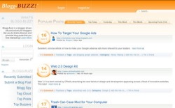 screenshot Blogg-Buzz