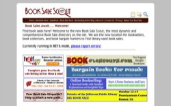 screenshot Book Sale Scout