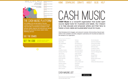 screenshot Cash Music