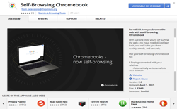screenshot Self-Browsing Chromebook