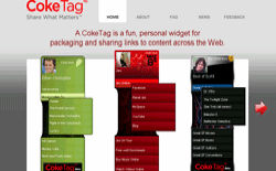 screenshot CokeTag