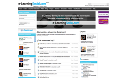 screenshot e-Learning Social