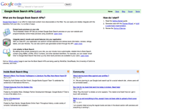 screenshot Google Book Search APIs