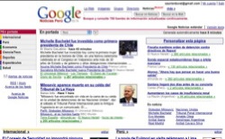 screenshot Google Noticias Peru