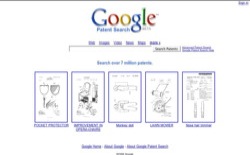 screenshot Google Patent Search
