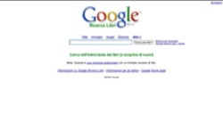 screenshot Google Ricerca Libri