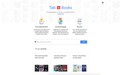 screenshot Google Talk to Books