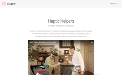 screenshot Google Haptic Helpers
