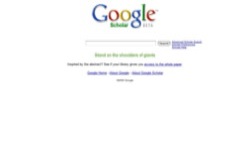 screenshot Google Scholar