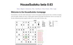 screenshot HouseSudoku
