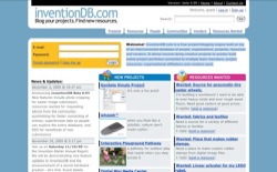 screenshot inventionDB