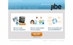 screenshot jibe