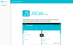 screenshot JSCalc