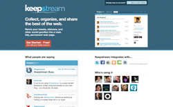 screenshot Keepstream