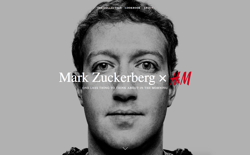 screenshot Mark Zuckerberg x H&M