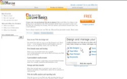 screenshot Microsoft Office Live Basics