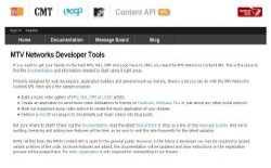 screenshot MTVN Content API
