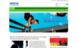 screenshot Nokia Beta Labs
