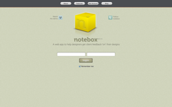 screenshot Notebox
