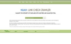 screenshot Nuah: Link Check Crawler