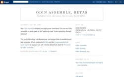 screenshot Odin Assemble, Betas