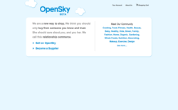 screenshot OpenSky