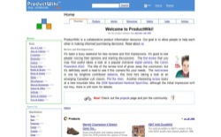 screenshot ProductWiki