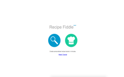 screenshot Recipe Fiddle