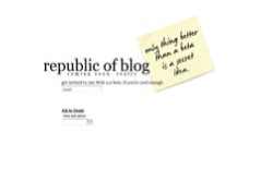 screenshot Republic of Blog