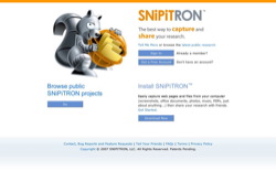 screenshot Snipitron