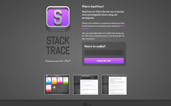 screenshot StackTrace