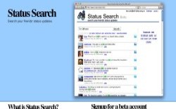 screenshot Status Search