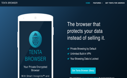 screenshot Tenta Browser