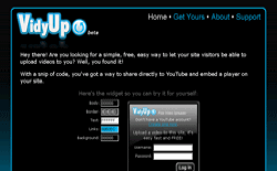 screenshot VidyUp