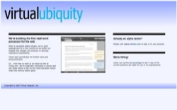 screenshot Virtual Ubiquity