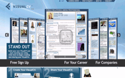 screenshot VisualCV