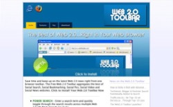 screenshot Web 2.0 Toolbar