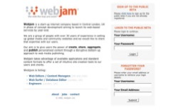 screenshot Webjam