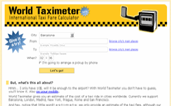 screenshot World Taximeter