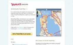 screenshot Yahoo People Map