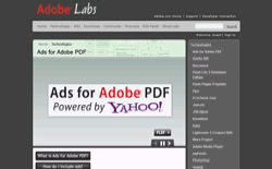 screenshot Ads for Adobe PDF